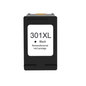 Remanufacturado HP 301XL Negro Cartucho de Tinta - Muestra Nivel de Tinta - Reemplaza CH563EE/CH561EE